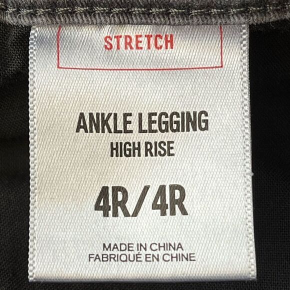 Womens’ Grey Express High Rise Ankle Legging 4R - Picture 3 of 4